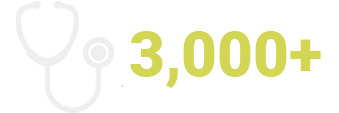 3,000+ patients screened
