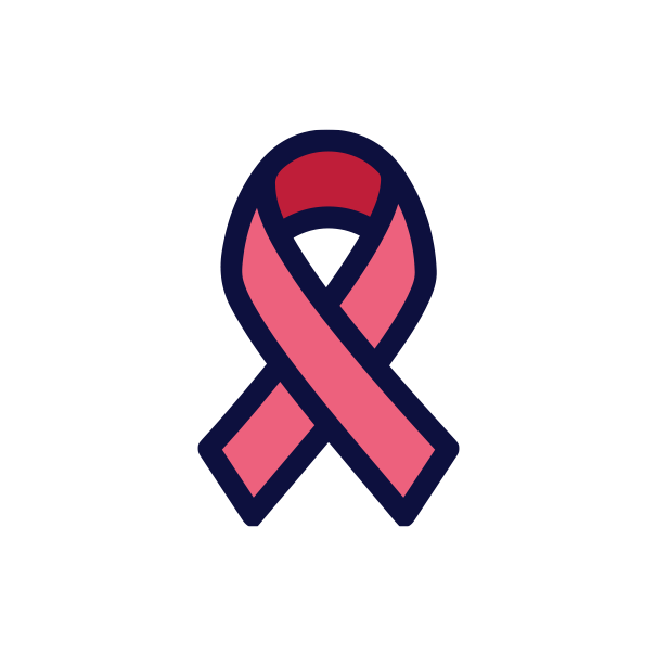 cancer ribbon icon