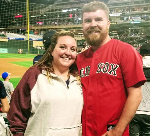 Ashley Walter and partner Nick