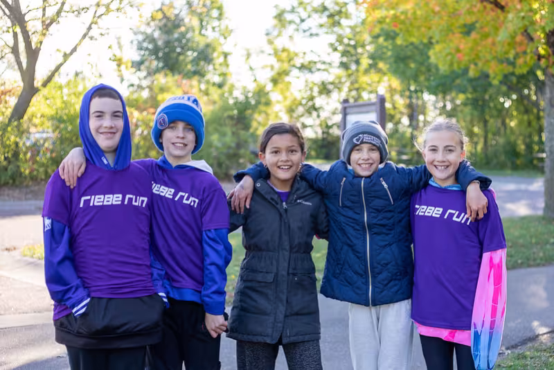riebe run group photo