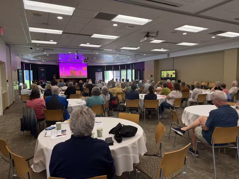 photograph from the 2025 Navigating AFib event