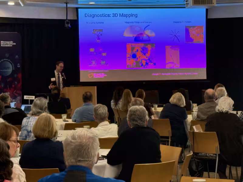 photograph from the 2025 Navigating AFib event