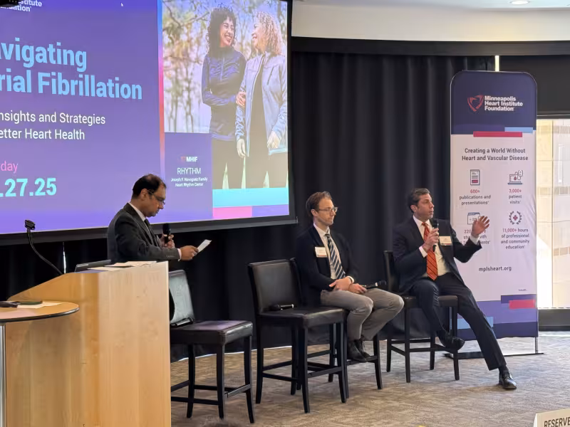 photograph from the 2025 Navigating AFib event