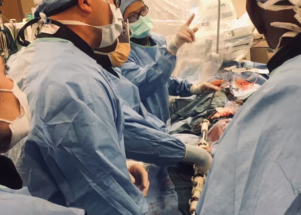 doctors in surgery