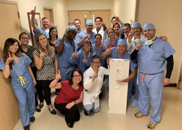 First in World TRILUMINATE Enrollment at MHIF