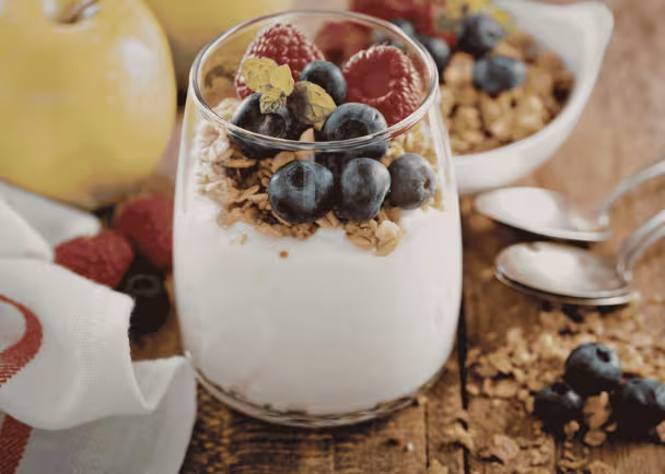 yogurt with fruit