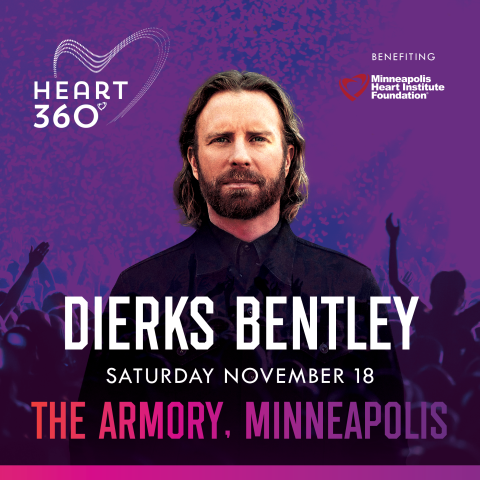 Dierks Bentley at The Armory for Heart 360