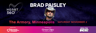 Brad Paisley at Heart 360 Concert