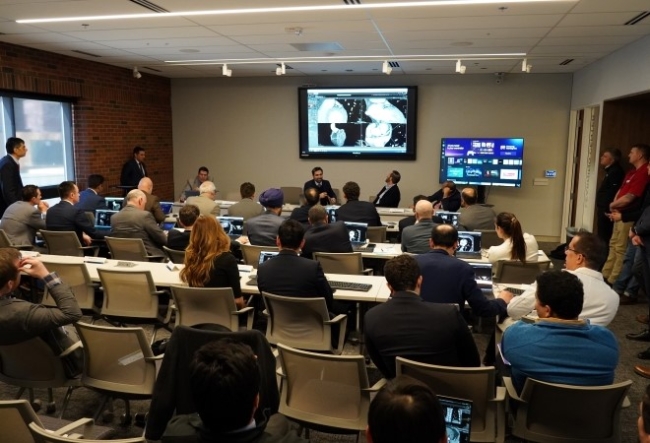 A photograph from the April 2024 CT-Guided PCI Course