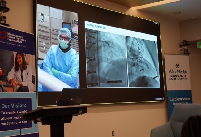 A photograph from the April 2024 CT-Guided PCI Course