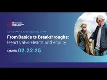 Embedded thumbnail for From Basics to Breakthroughs: Heart Valve Health and Vitality