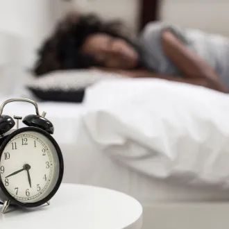woman sleeping