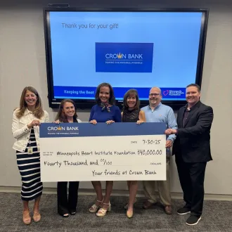 crown bank donation