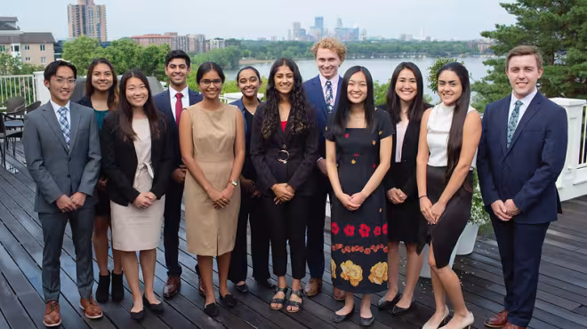 2021 Interns group photo