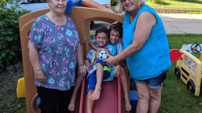 Shelley-Peterson-on-right-with-two-grandkids-and-sister-Mer-768x1024.jpeg