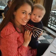 Jess Gottlieb and baby
