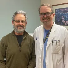 Jim Lamont and physician
