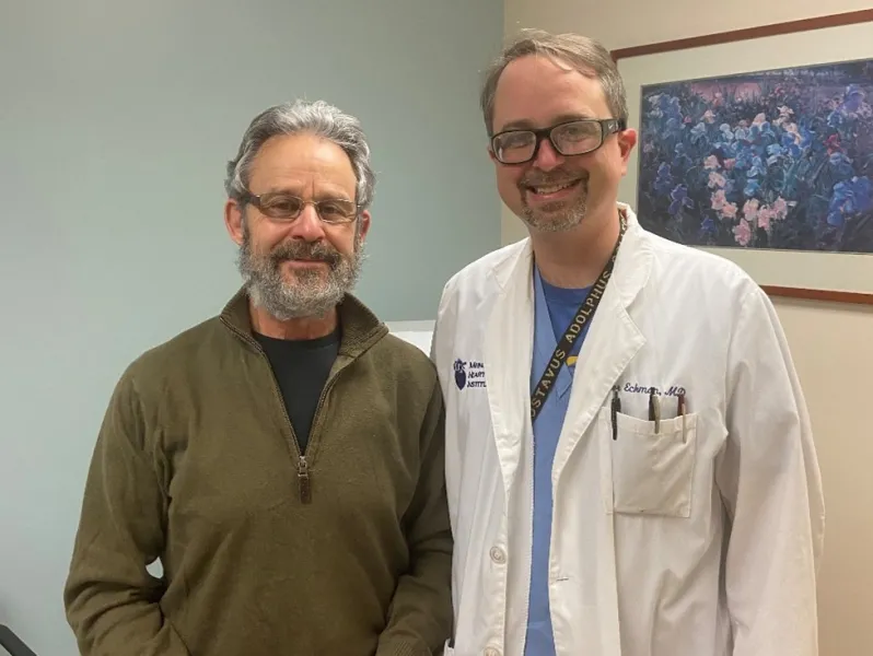 Jim Lamont and physician