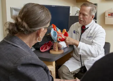 doctor with patient