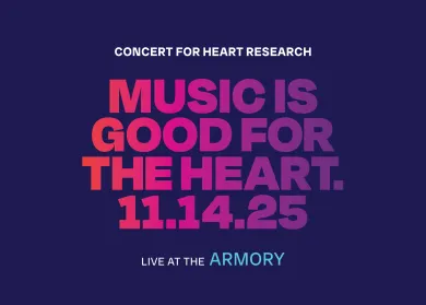 music is good for the heart