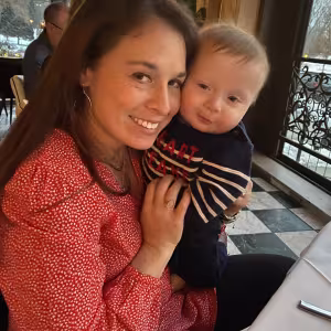 Jess Gottlieb and baby