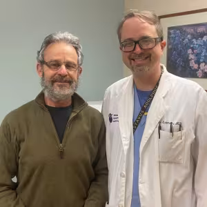 Jim Lamont and physician