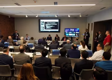 A photograph from the April 2024 CT-Guided PCI Course