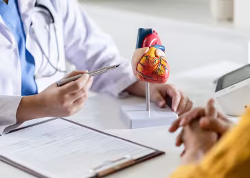 doctor and patient talking