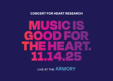 music is good for the heart