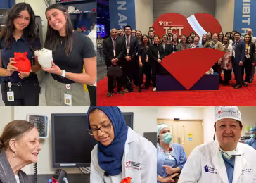 collage of physicians and interns